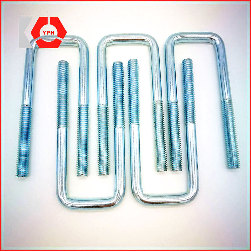 Grade 4.8, 8.8 U Bolts Alloy Steel with Washer and Nuts