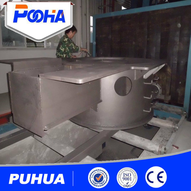 Q69 Roller Type Automatic Shot Blasting Machine for Steel Frame Structure