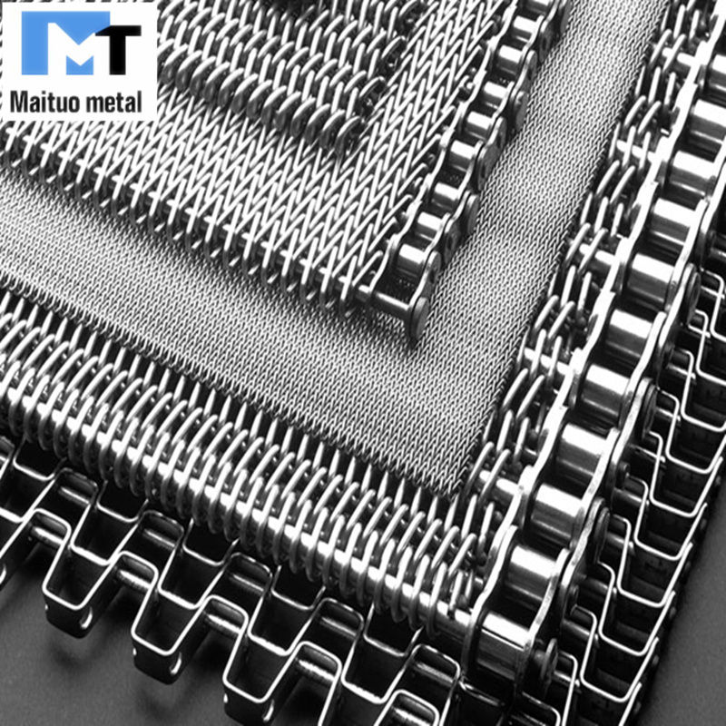 Wire Mesh Conveyor Belt for Food Stainless Steel Material