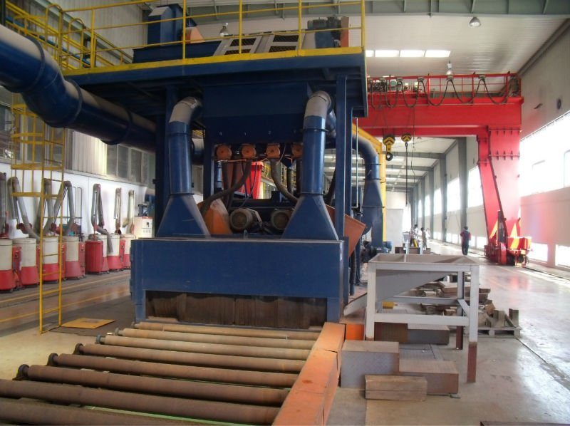 Steel Pipe Shot Blasting Equipment/Steel Pipe Shot Blasting Machine