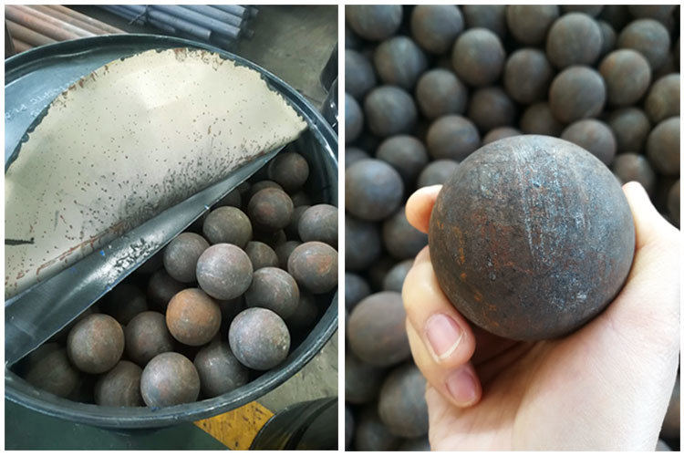 High Hardness Forged Steel Grinding Balls, Grinding Media Steel Balls