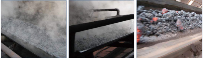 Heat Resistant Ep Conveyor Belt for Steel Plants