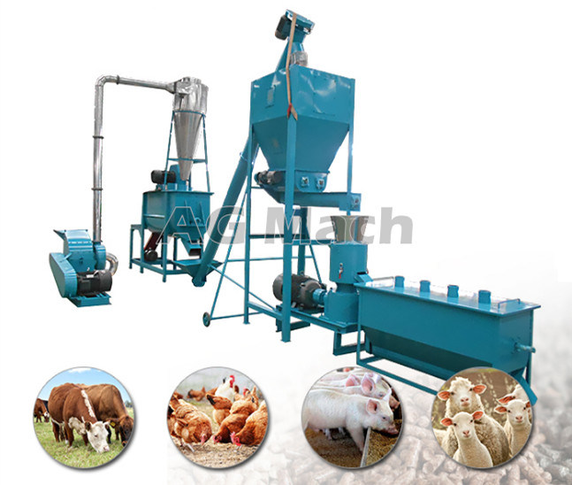 Poultry Feed Pellet Cooling System Pig Feed Cooler