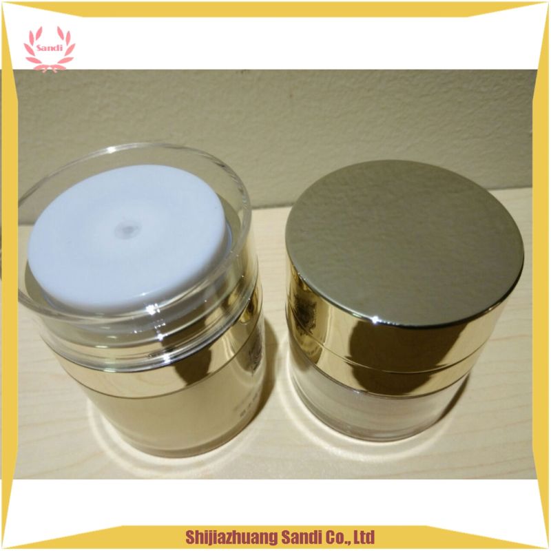 Face Cream Airless Cosmetic Jar-Chinese Glass Airless Cosmetic Jar