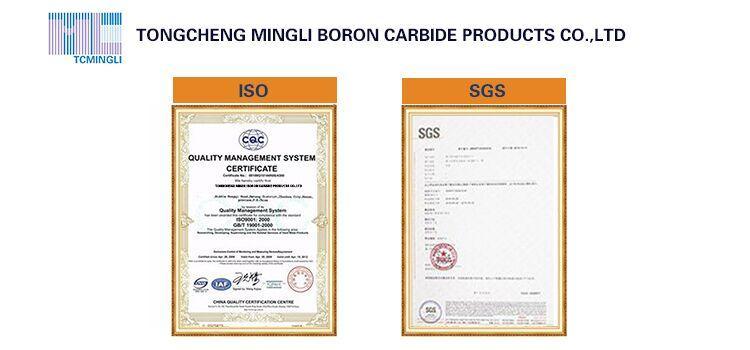 Factory Wholesale Best Price Abrasive Material Boron Carbide Shot Blasting Nozzle