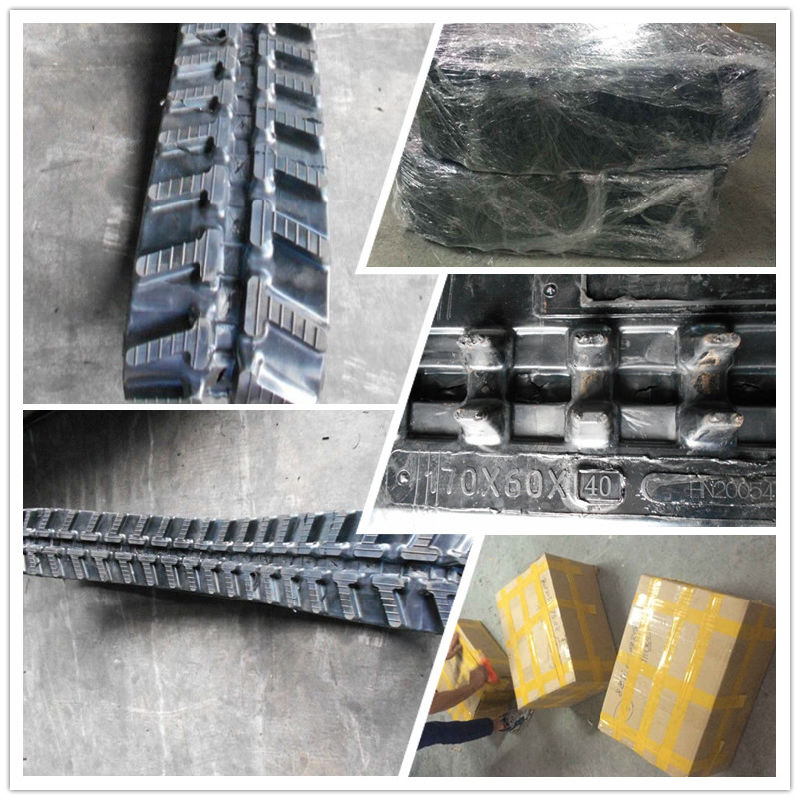 Rubber Track for Small Vehicle Use (170*60*40) , 170mm Width