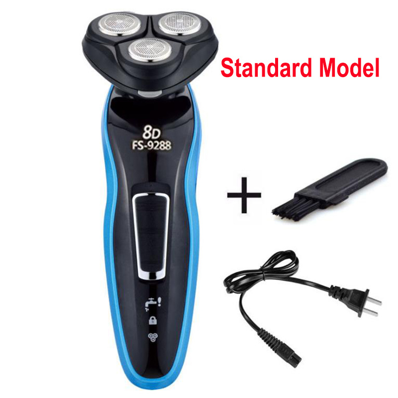 Hocqec Electric Shaver Razor Waterproof Best Mens 4D Electric Razor Shave Machine Electric Shaver