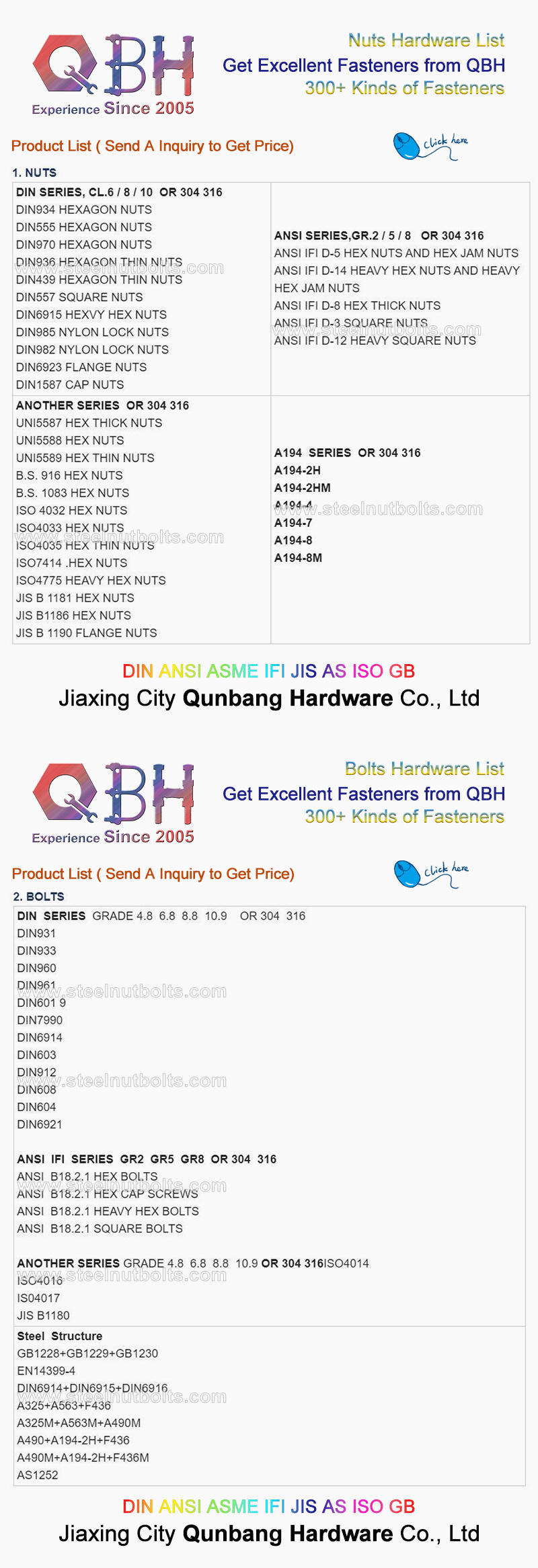 Qbh Steel Structure Steelwork Steel-Work OEM Standard ODM Customized Ship Pipework Supporting Square Round Bend U Bolt