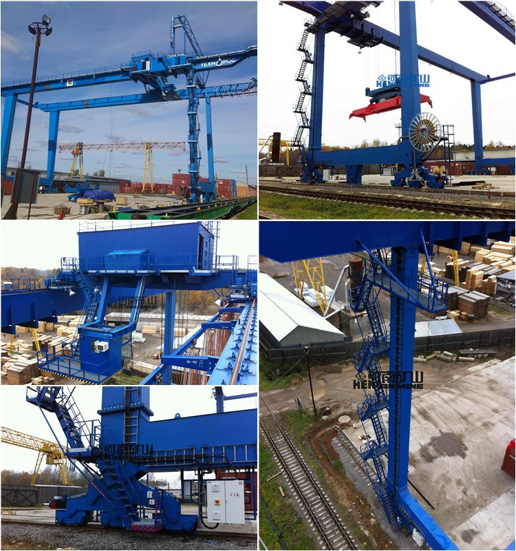 Rail Mounted Gantry Crane for Lifting Containers