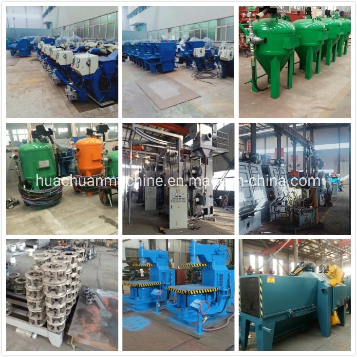 15GN 28GN Rubber Crawler Type Automatic Shot Blasting Machine