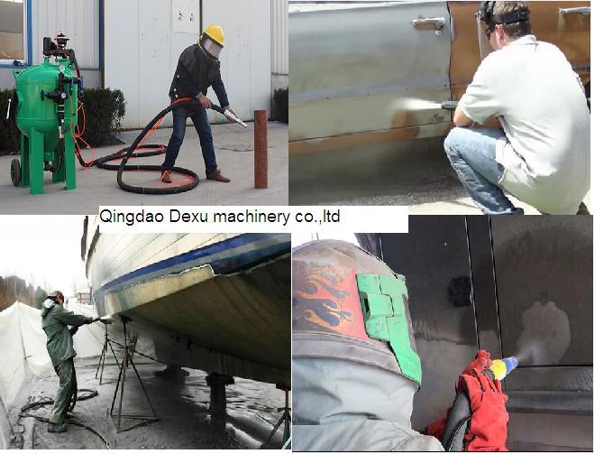 Water Derusting and Sandblasting Machine for Natural Gas Pipeline