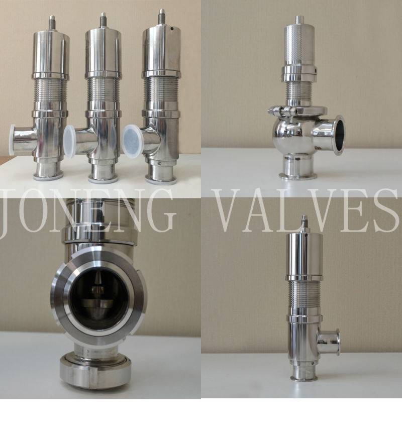 Stainless Steel Sanitary Beer Fermenter Bunging Relief Valve with Red Ball