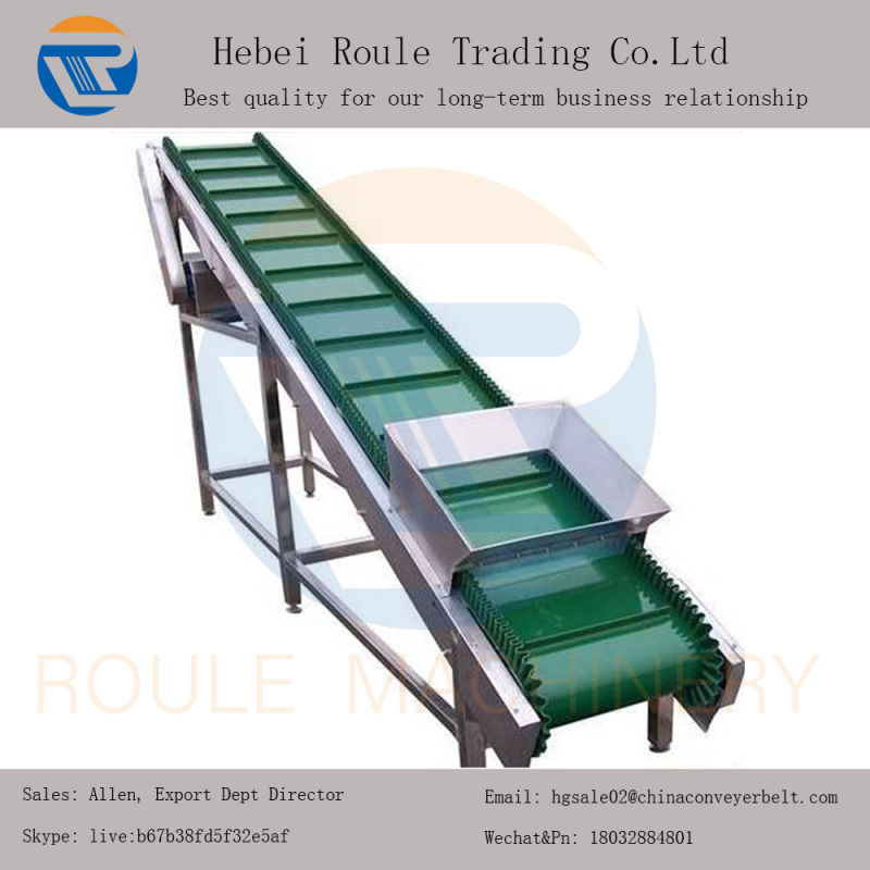 Food Grade Conveyor Belt / Mini Belt Conveyor/Manual Conveyer Belt Conveyor