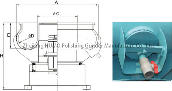 Vibro Polishing Deburring Surface Treatment Stainless Steel Media Vibratory Tumbler