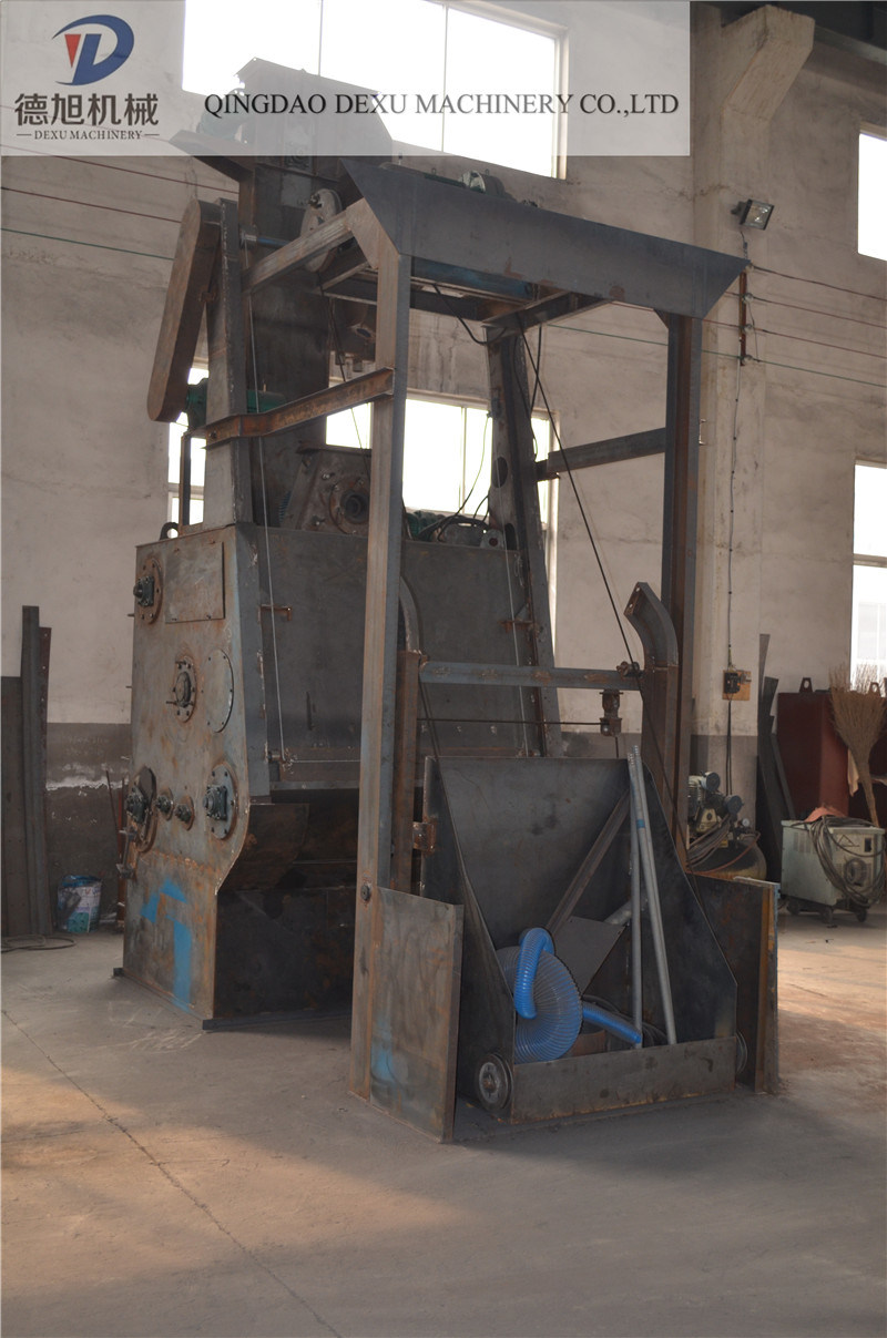 Q326c Apron Type Rubber Belt Shot Blasting Machine