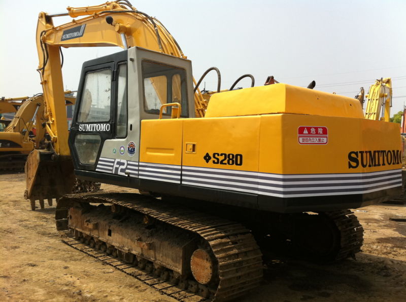 20t Japan Origin Used Sumitomo S280f2 S280 Sh200 0.7m3 Crawler Excavator