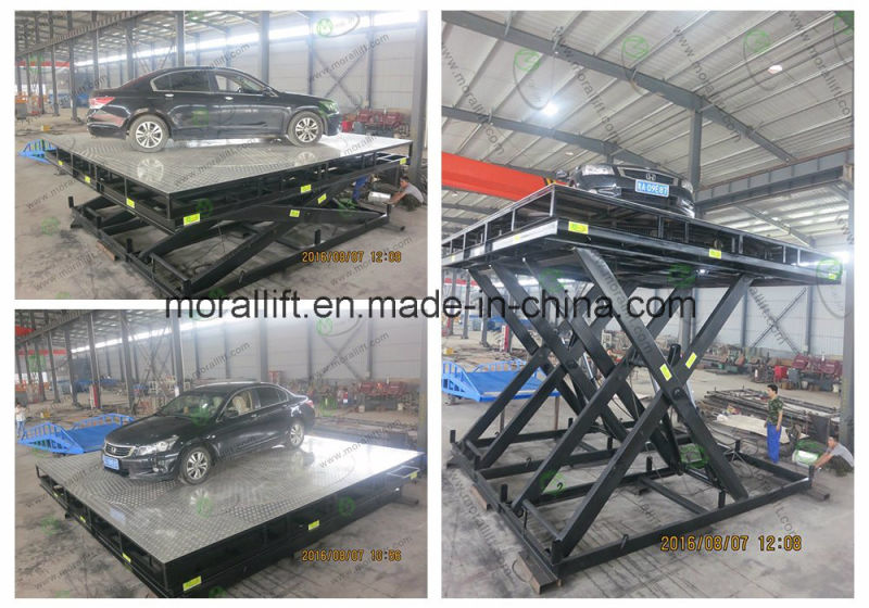 Car Turn Lift with Rotating Table