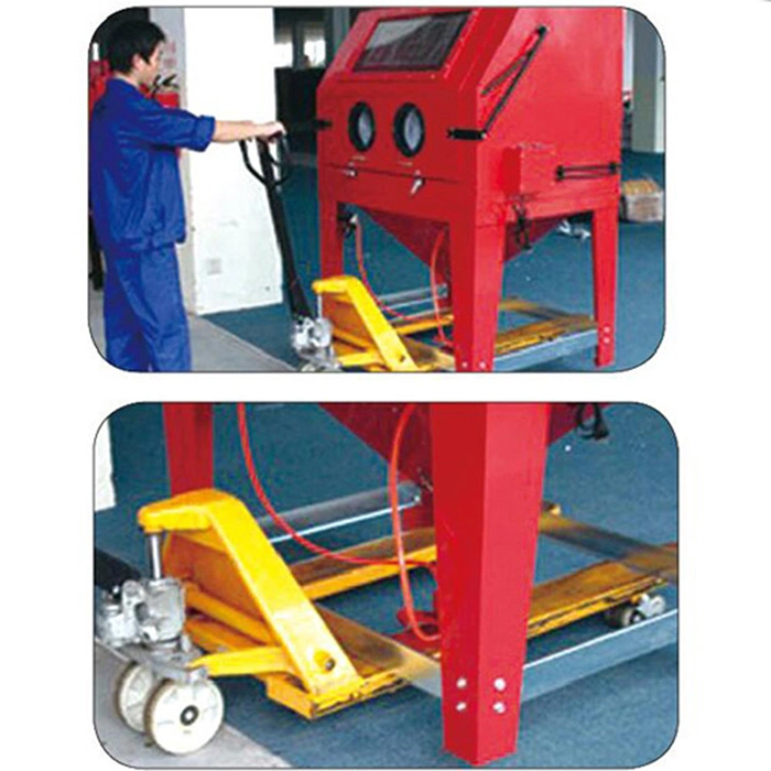 Industrial Sandblasters Cabinet, Steel Flooring-Abrasive Sandblast Cabinet
