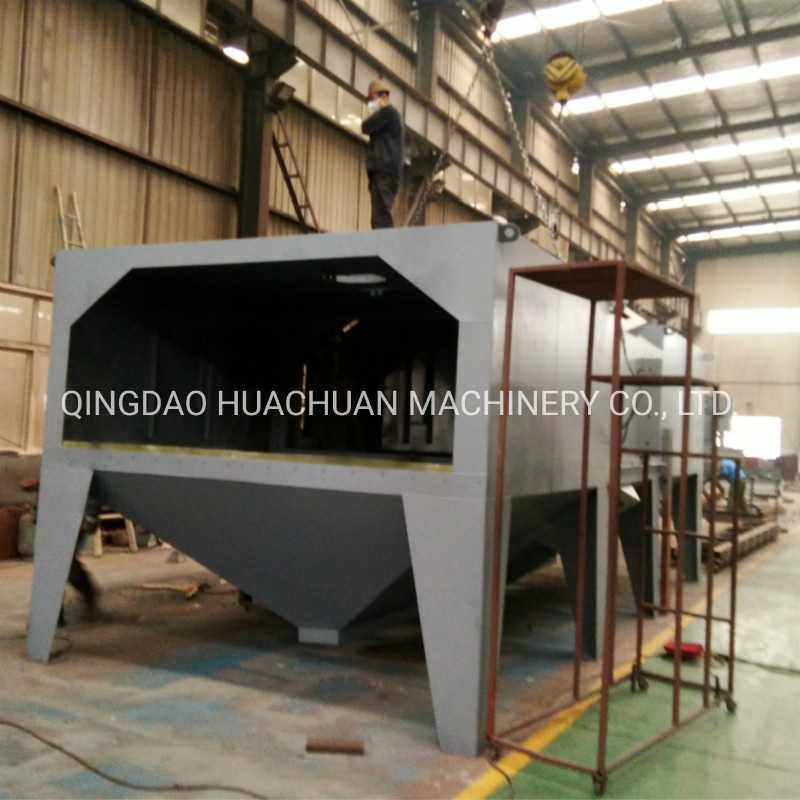 Continuous Roller Steel Plate Shot Blasting Machine For H Beam