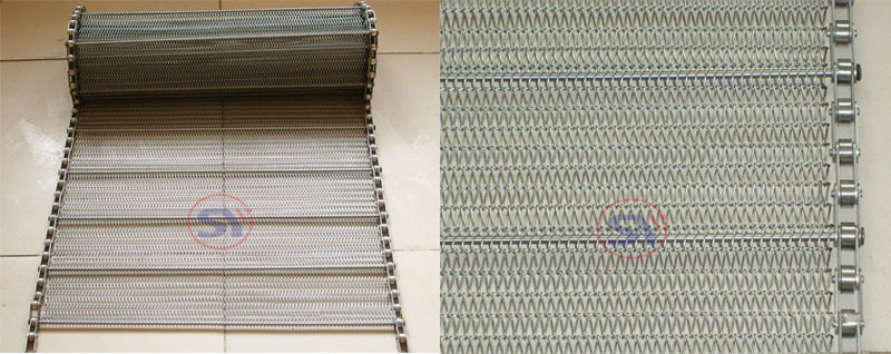 Stainless Steel Wire Mesh Belt Conveyor for Food&Beverage Industry