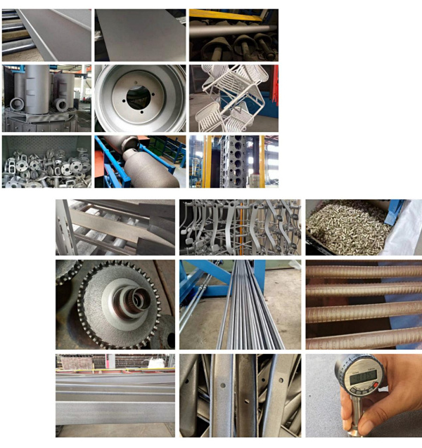 Stainless Steel Shot Blasting for Stainless Steel Casting Parts.