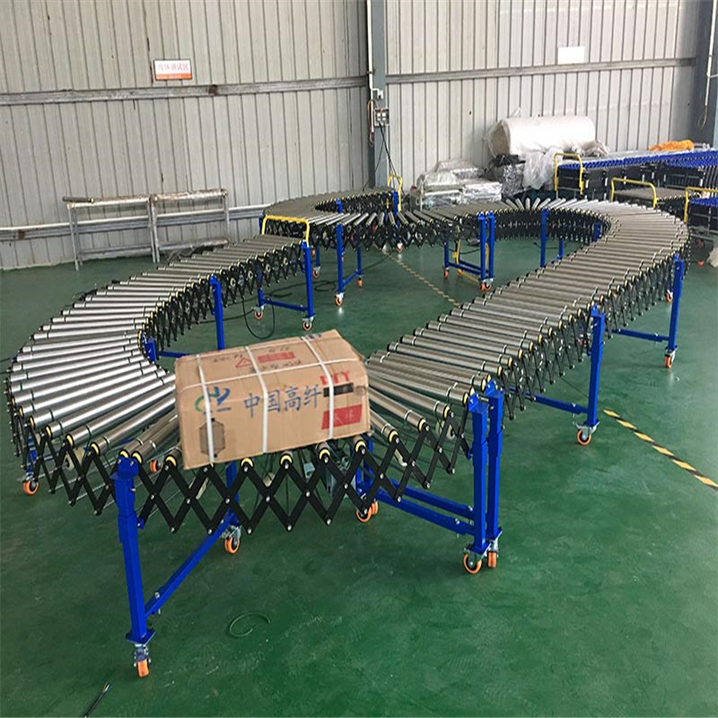 Energy Saving O-Belt Roller Conveyors for Warehousing Load