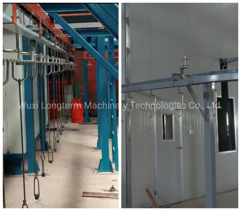 Cost Effective Powder Coating System for LPG CNG LNG Cylinder, Chinese Design Customization Industrial LPG Cylinder Spray Painting Booth!
