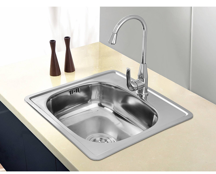 Popular Small Size Square Stainless Steel Sink