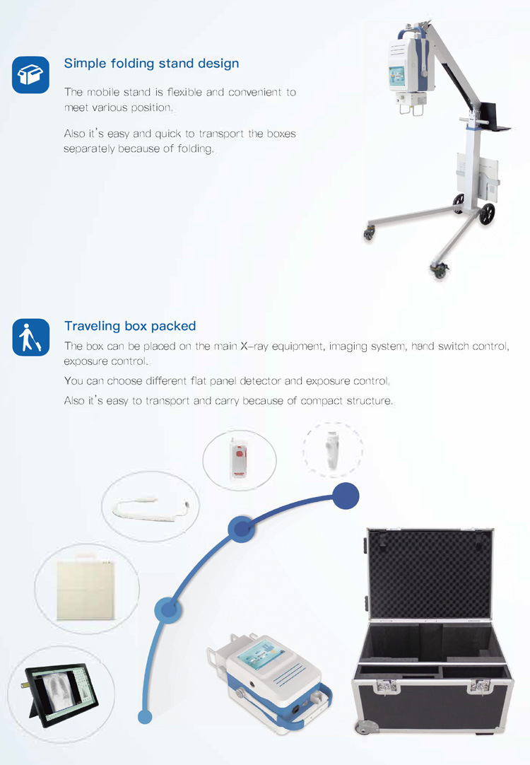 My-D049r Medical Device Portable X Ray Digital Mobile X Ray Machine Price