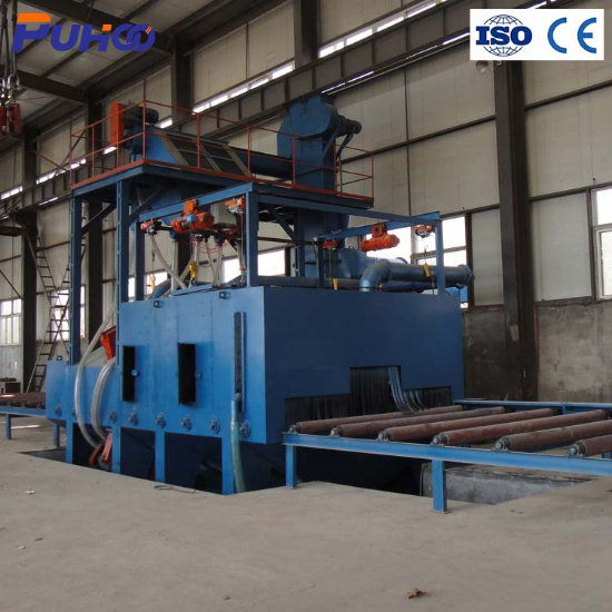 Cheap and High Quality Q69 Series Steel Profiles Shot Blasting Machine for Sale