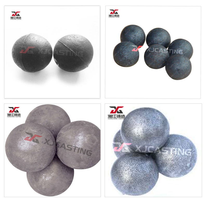 China Forged Steelhigh Manganese Steel/High Chromium Grinding Balls for Mine Steel Grinding Balls