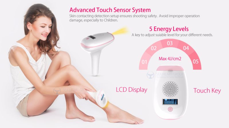 500000 Shots Home IPL for Permanent Hair Removal