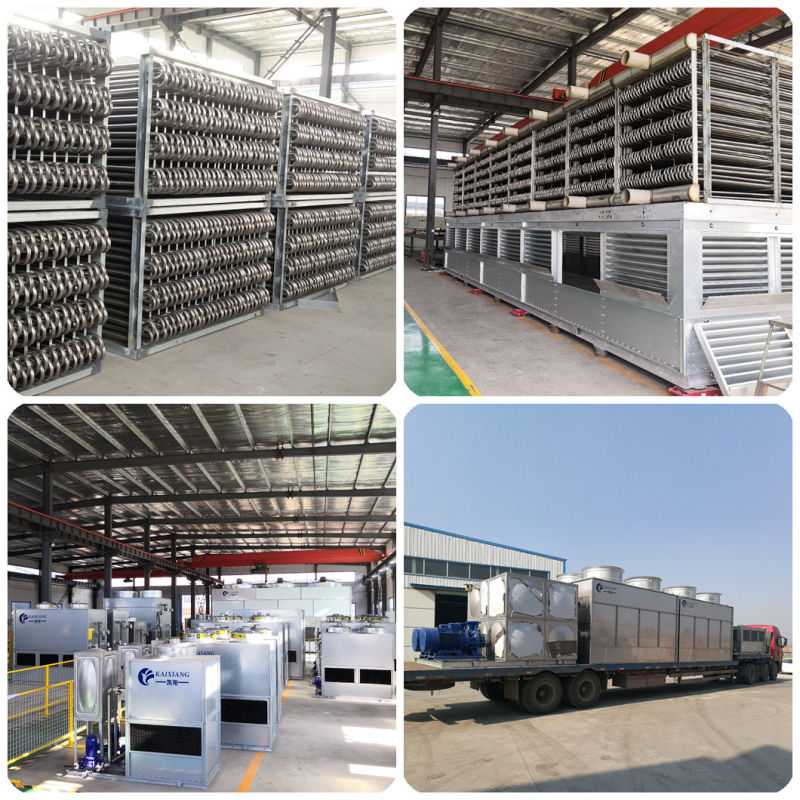 China Steel Induced Draft Counter Flow Closed Cooling Tower