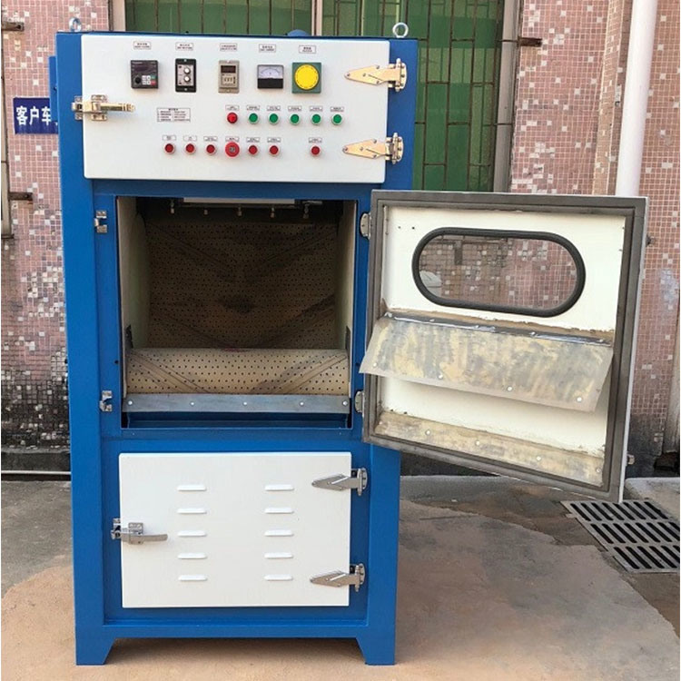 Crawler Type Casting Parts Surface Cleaning Sand Blasting Machine