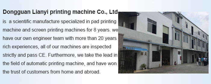 Flat Screen Printing Machine with Rotary Table