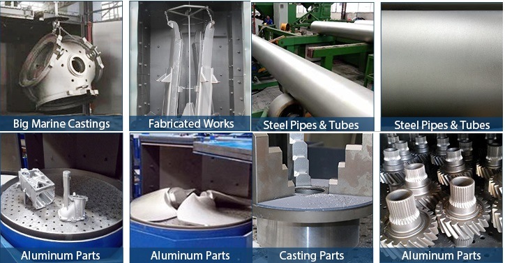 Aluminum, Stainless Steel, Iron, Casting Surface Cleaning Equipment/Shot Blasting Machine