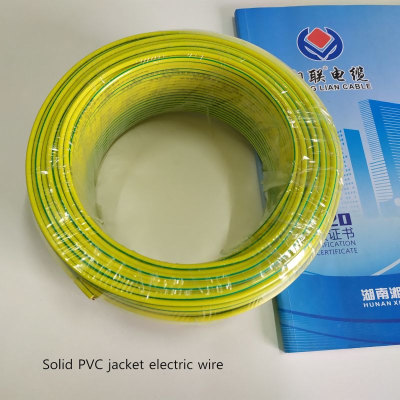 Household Home Wiring Copper Conductor PVC Insualted 450V~750V Electric Wire Flexible Fire Resistant Power Electrical Cable