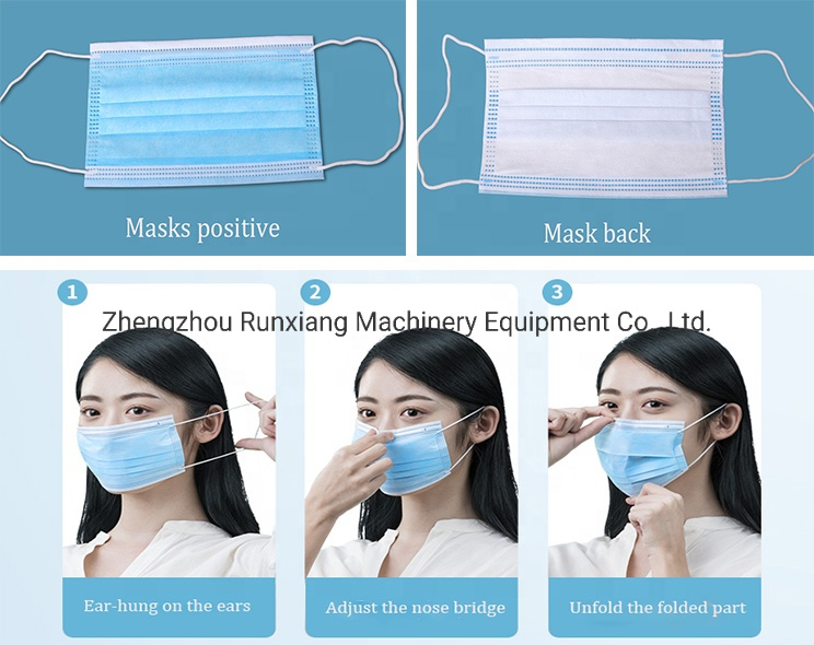 Good Quality Rubber Band Packaging Disposable Face Mask Packing Machine