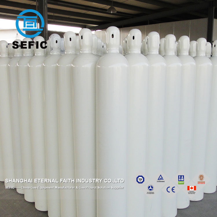 80L ISO Standard Seamless Steel Oxygen Cylinder