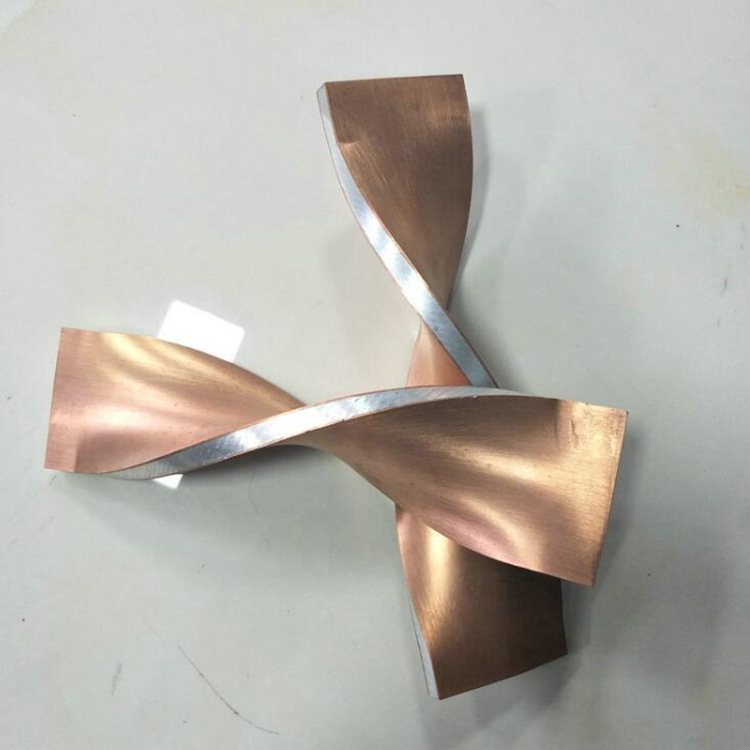 Copper Aluminum Clad Steel Sheet Explosive Bonding Clad Plate