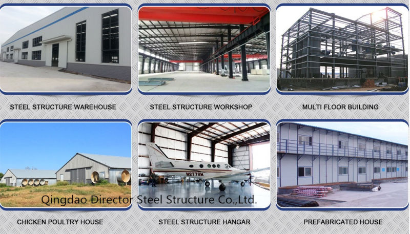 Cheap Design Light Steel Structure Factory Strong Construction Building Workshop Hangar