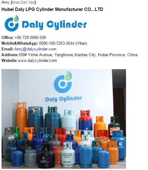 Gas Filling 12.5kg LPG Cylinder Cilindro De GLP