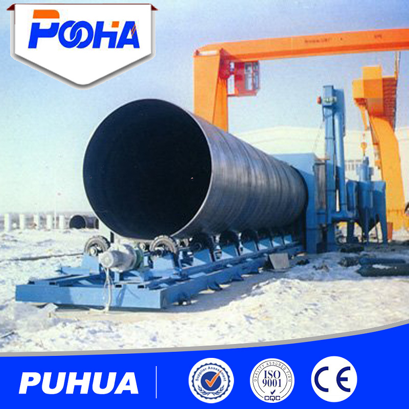 Large Steel Pipe Outer Surface Shot Blasting Equipment