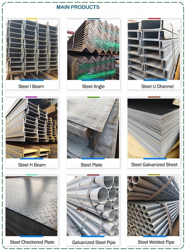 Building Material Steel Company H Shape Steel I Beam Price