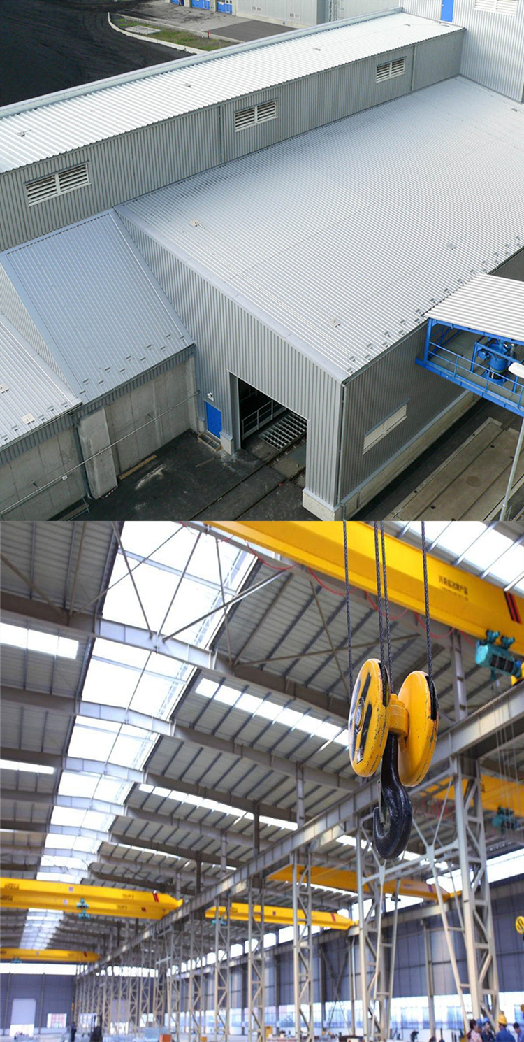 Steel Sheet Prefabricated Steel Structure Building with Steel Plate