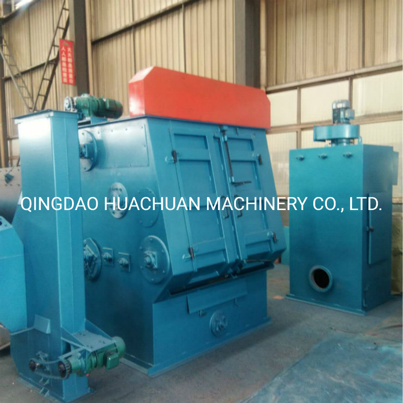 Q3210 Rubber Belt Type Shot Blasting Machine