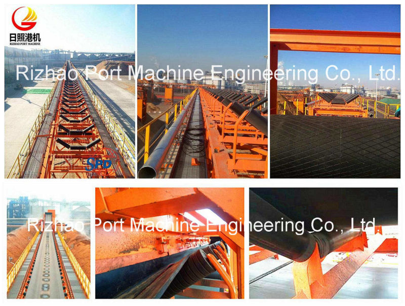 SPD Wood Chips Belt Conveyor, Conveyor Roller, Conveyor Idler, Roller Conveyor