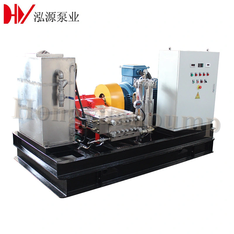 1600bar 93L/M Electric Heater Exchanger Tube Cleaning Water Blasting Water Jetting Machine