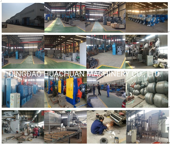 Roller Conveyor Shot Blasting Machine for Steel Sheets, Sections, Beam