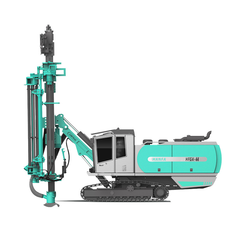 Hfga-44 Precision Direct Hole Steel Crawler Drilling Machine for Blasting